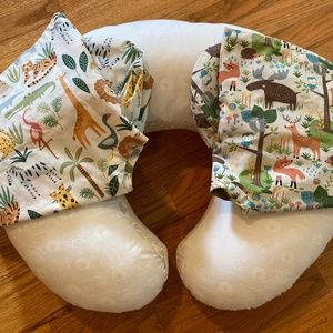 Boppy Nursing Pillow with 2 covers